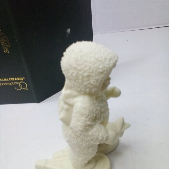 Department 56 Snowbabies A Special Delivery Christmas Figurine - Picture 9 of 11